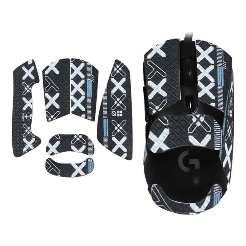 For Logicool G ワイヤレス ゲーミングマウス G703h / G603 / G403h 用 マウスグリップ テープ 【NOUKAJU】 ゲーミングマウス 用 滑り止めグリップテープ 極薄 優れる吸水性 アンチスリップ テープ (ブラ