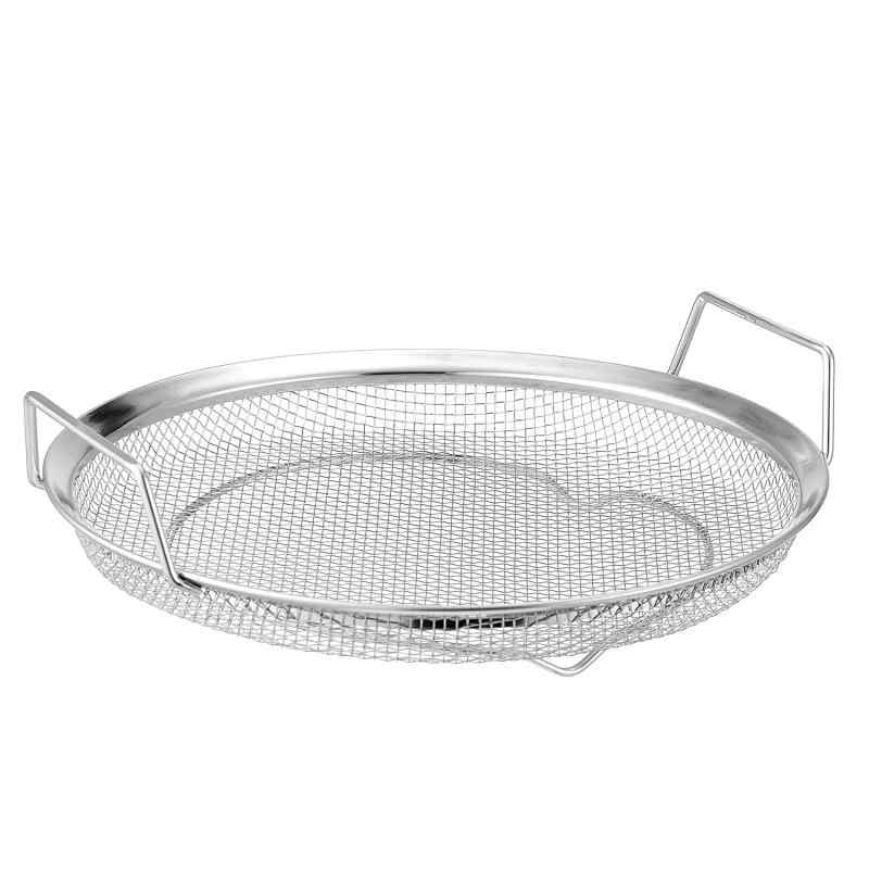 霜山 蒸し皿 蒸しざる ステンレス トレー 直径22.5cm 浅型 蒸しかご対応 具材の盛り付け 水切り 油切り 耐熱 丈夫 お手入れ簡単 食洗機..