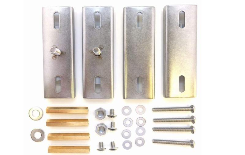 川口技研 ホスクリーン 支柱挟み付パーツ HP-2LP