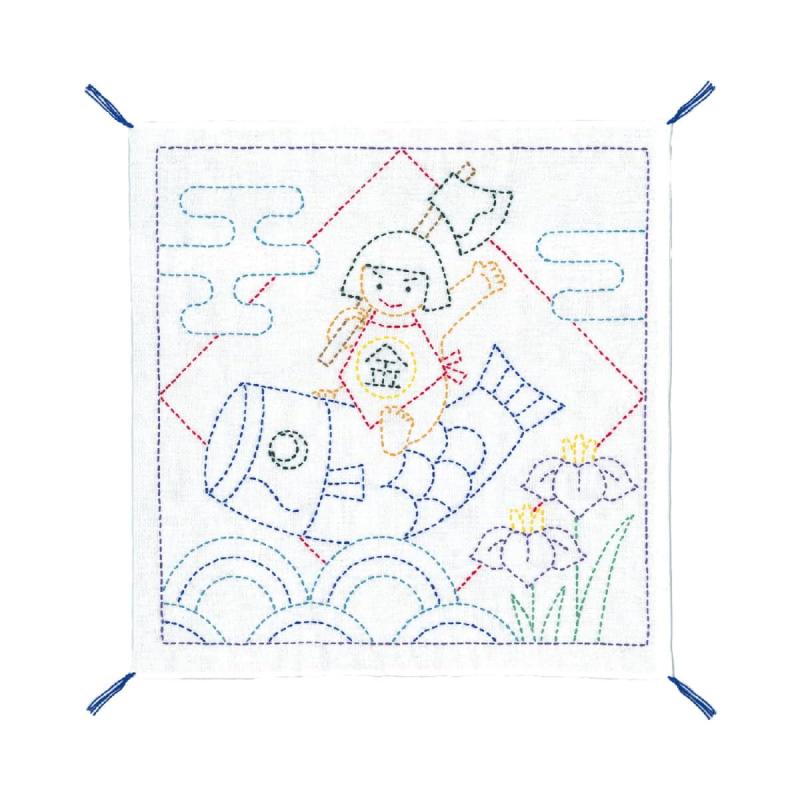 Embroidery Kits - オリムパス製絲 刺し子キット 端午の節句 SK-324