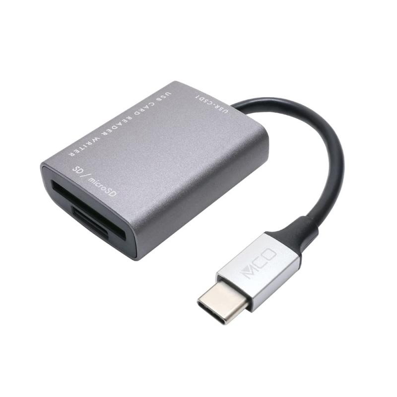 ミヨシ MCO USB3.2 Gen1 UHS-1 対応 カードリーダー ライタ