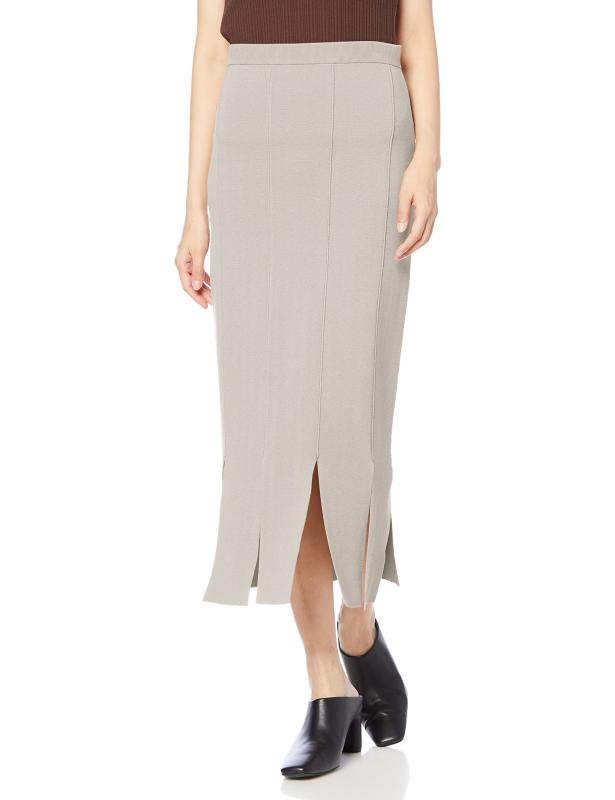 [ミースロエ] washableスリットニットスカートMWNS222011レディース