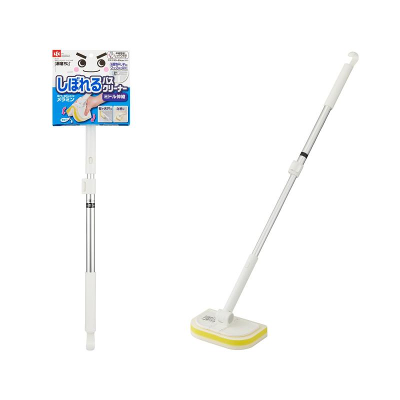 レック 激落ちくん しぼれる バスクリーナー メラミン (ミドル伸縮)