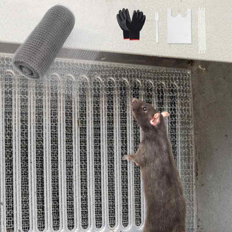 【ネズミをシャットアウト/日本企画】 ステンレスソフトネット ネズミ駆除 網 丸めて詰める 被せて使用 通気口 雨どいの隙間 排水口 壁の穴 配管 排水管 換気口 排気口 通風口 すき間 ナメ