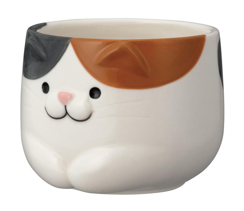 Rakuten - デコレ 猫湯呑み 猫急須