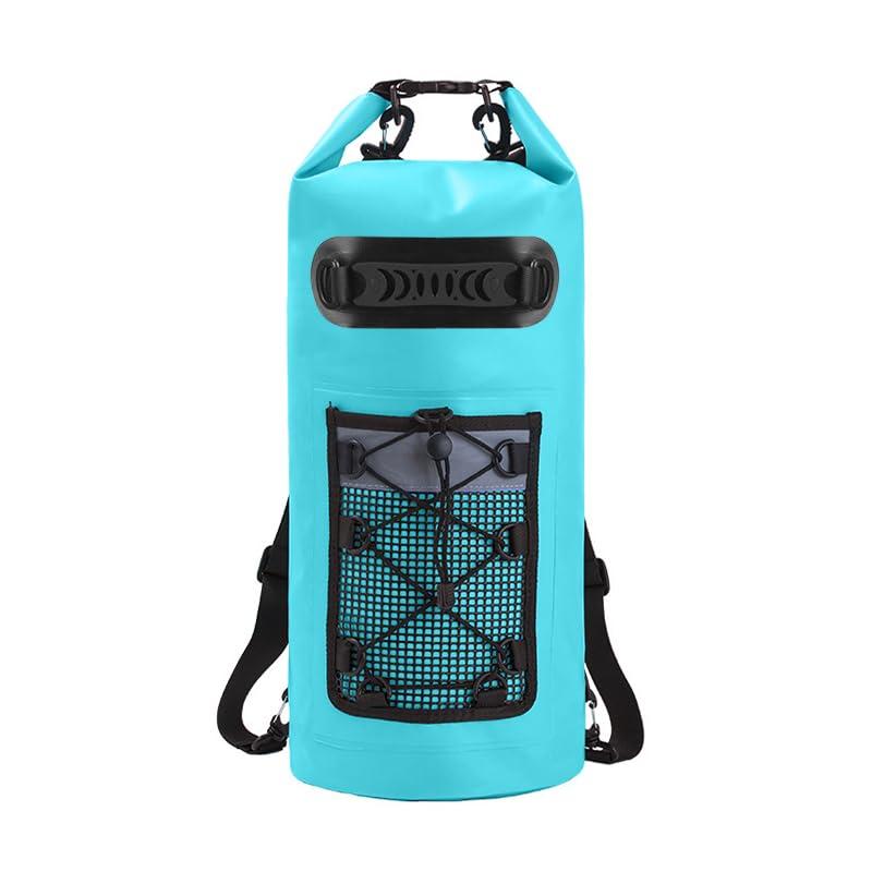 SOUUXIU フローティング防水ドライバックパック 20L PVC 漂流バッグラフティング屋外カヤック釣り