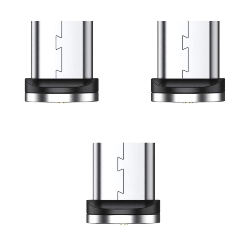 マグネット 充電磁気ヘッド コネクタ【2020年最新第十世代】【E10端子】 充電用端子のみ Micro USB Android マイクロUSB 充電プラグ 着脱式 3in1 マグネット 急速充電 データ転送 防塵 個別販売（Micr