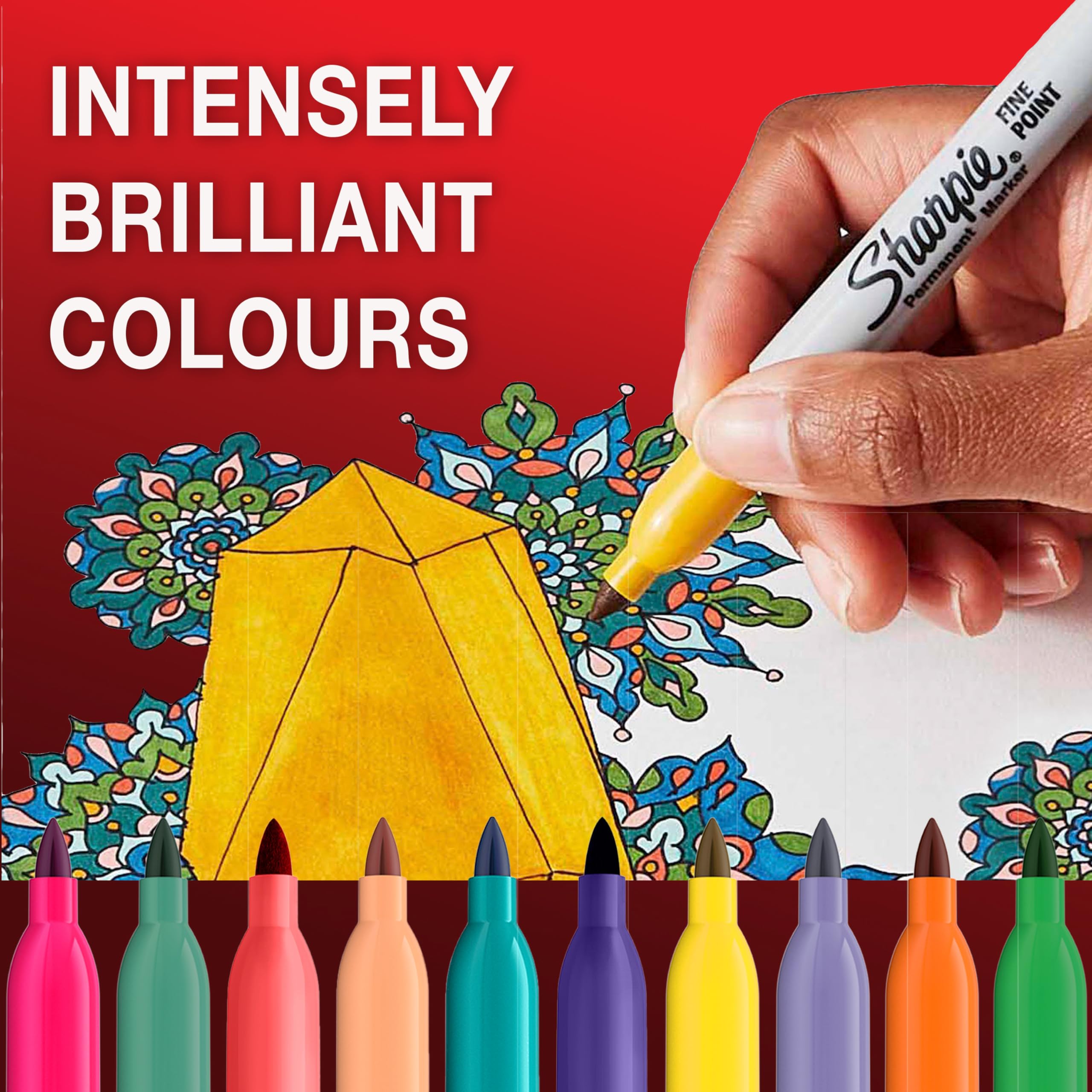 selectableの【送料無料】Sharpie シャーピー パステル 油性マーカー 4色セット F 中字 油性ペン 2065402｜アングル3