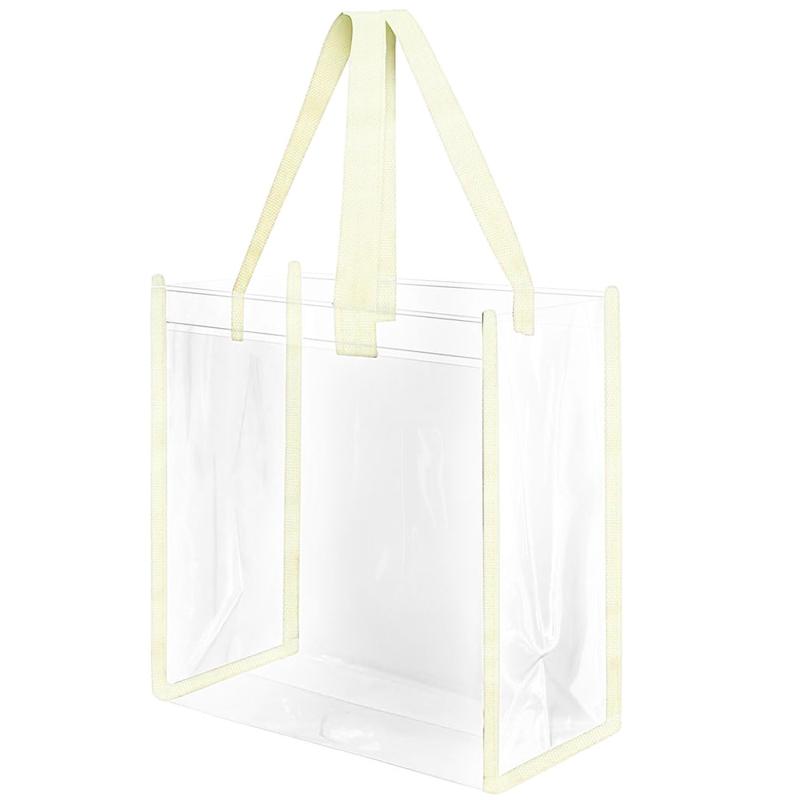 プールバッグ 透明ビニールバッグ 防汚防水トー...の紹介画像2