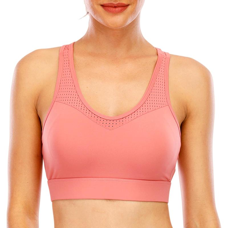 [Yodilala] スポーツブラ レディース フィットネスブラ ヨガブラ 揺れ防止 ハイサポート 【後ろホックで調節可能】 Yバック 通気性 吸汗速乾性 伸縮性 ヨガ フィットネス トレーニング ランニ