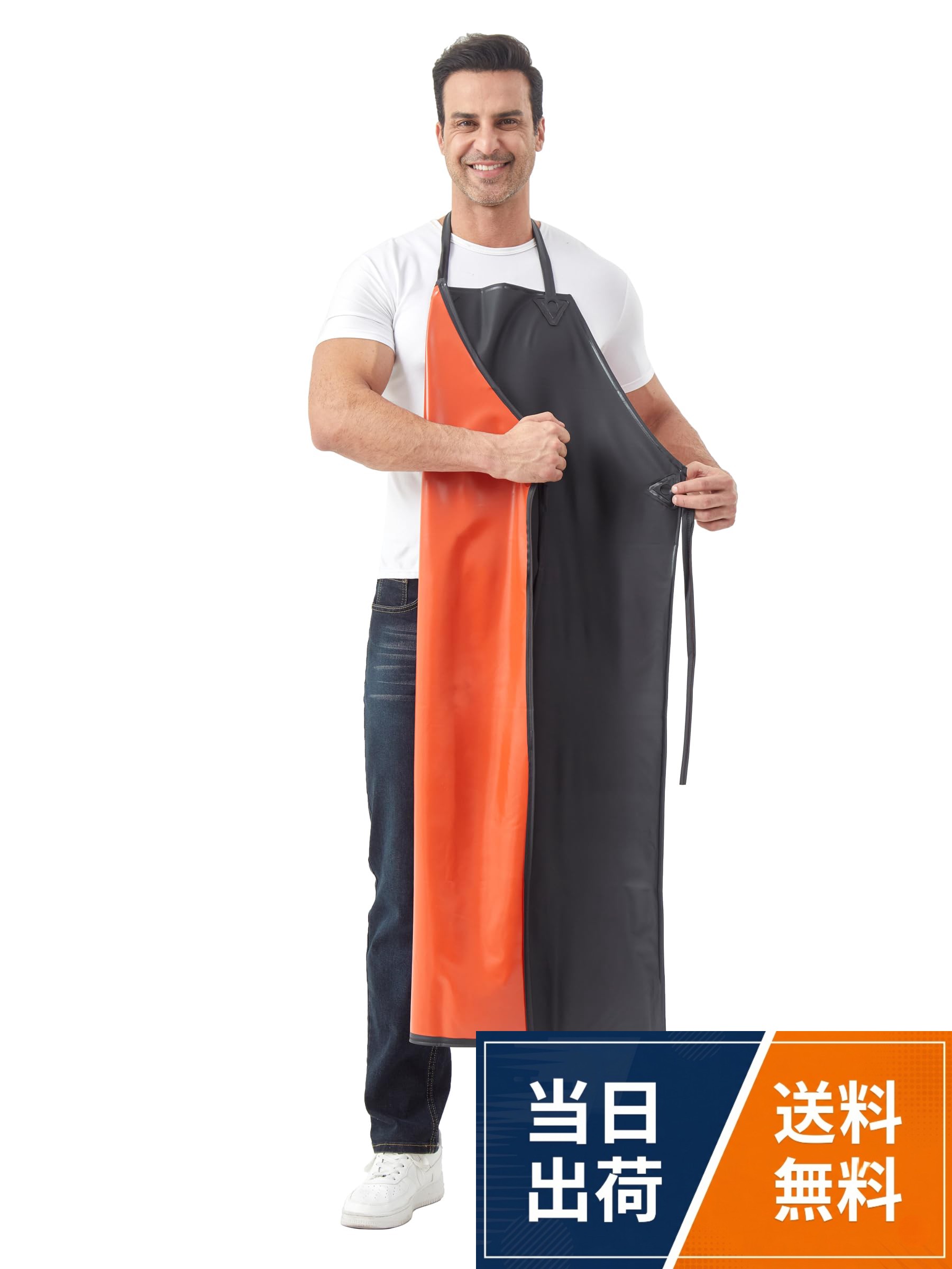 【送料無料】[Nanxson] 防水エプロン 前掛け 草刈りエ