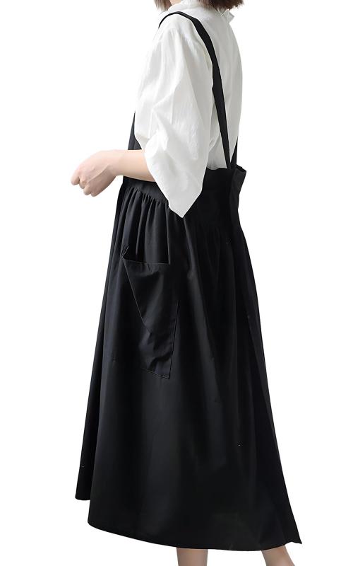 [Booberg] エプロン レディース 北欧 保育士 無地