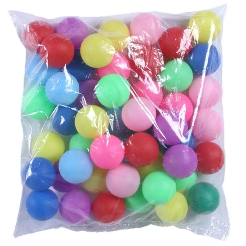 ARESACHI ピンポン カラーボール玉 娯楽用 ご楽 卓球 カラフル ボールプール 子供 50個