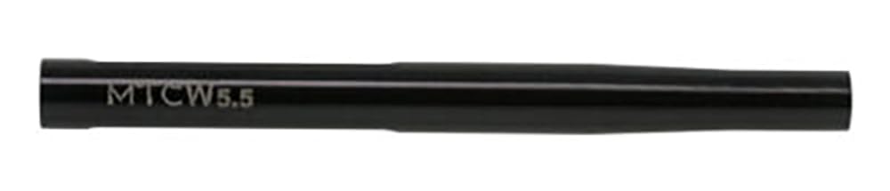 ワカサギ穂先延長アダプター55mmブラック