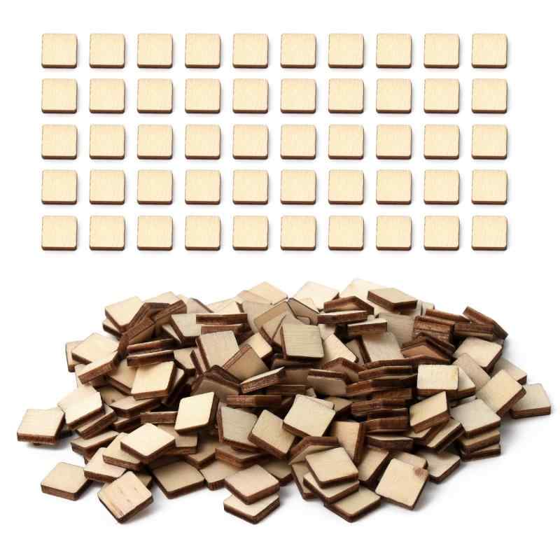乐天商城 - Pstyle. 木材 チップ スライス セット ウッド 板 DIY 手作り 正方形 PST-164