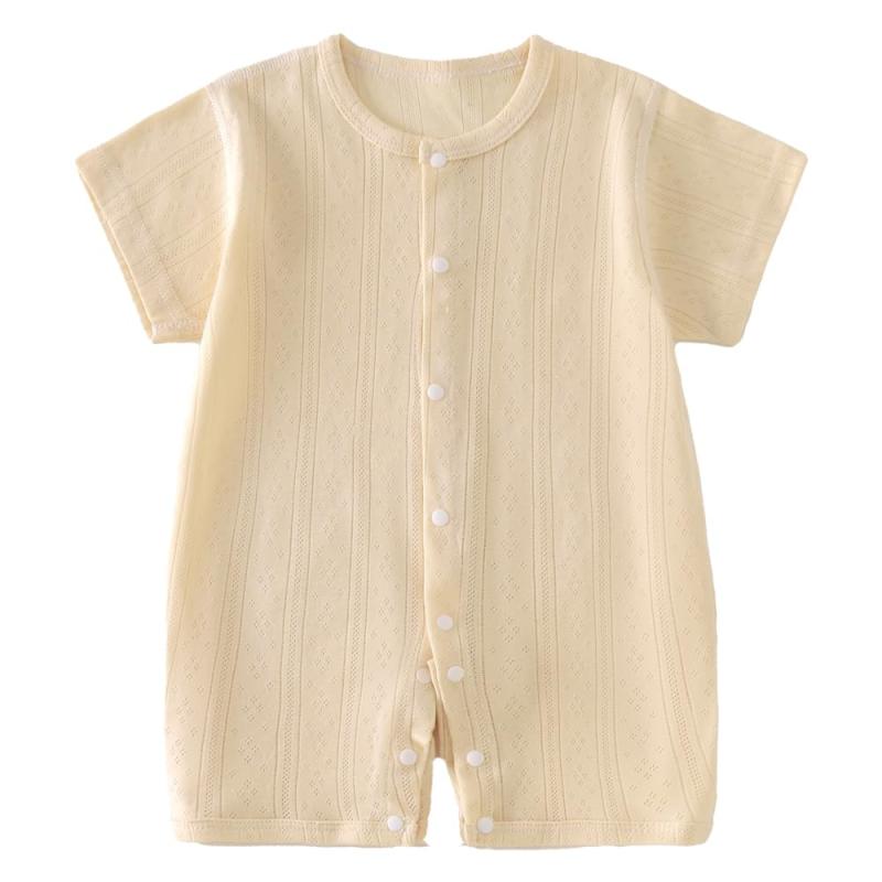 Baby nest ベビーロンパース カバーオール オーバーオール 新生児服 ベビーウェア 赤ちゃん肌着 男の子 女の子 かわいい 夏