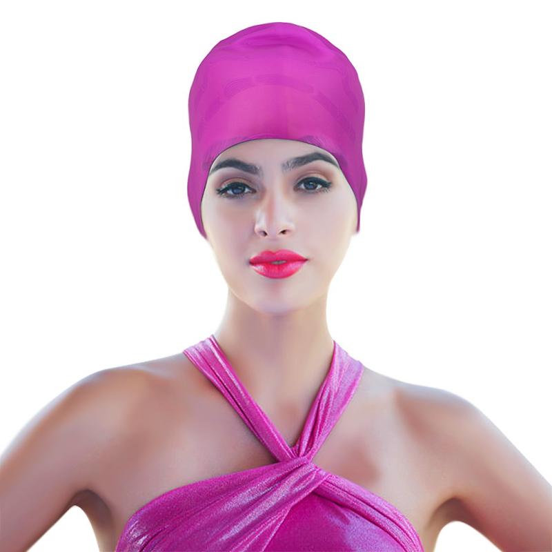 [LYING] シリコンスイムキャップ 防水 滑り止め 耳当て付き 男女兼用 スイミングキャップ メンズ レディース ジュニア 水泳帽 スイムキャップ プール 海水浴 海 温泉 ダイビング 水中 帽子 髪高品質なシリコンを採用されており、縦...