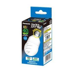パナソニック 電球形蛍光灯 A形(一般電球形状) 電球40Wタイプ クール色(昼光色) E17口金 パルックボール スパイラル EFA10ED/8/E17