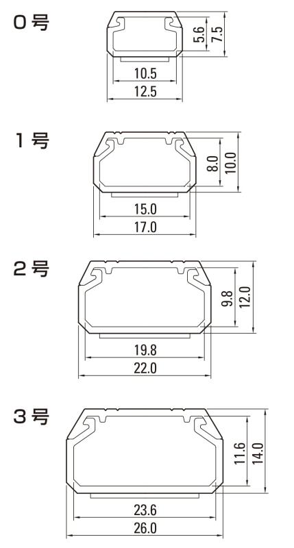 マサル工業 ニュー・エフモール 木目色 ツガ 0号 SFM056