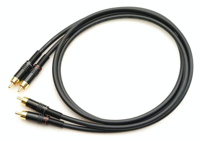 Rakuten - MOGAMI 2534 燐青銅製 赤白ライン 2本ペア RCAケーブル
