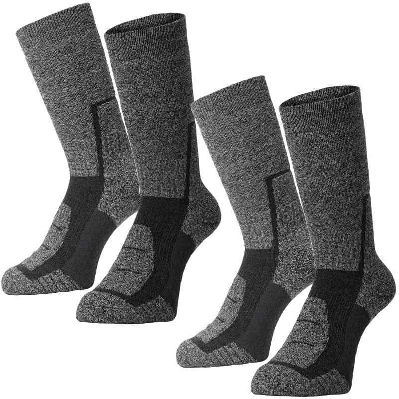 [イージーエス] トレッキングソックス 2足組 アーチサポート 登山 ハイキング 靴下 メンズ レディース MON