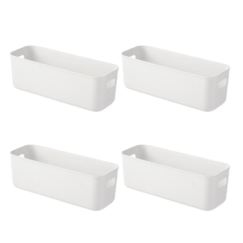 RYOHIN Lab.(良品ラボ) 収納ボックス 小物 取手付き キッチン クローゼット 押入れ 洗面所 ポリプロピレンプラスチック 白