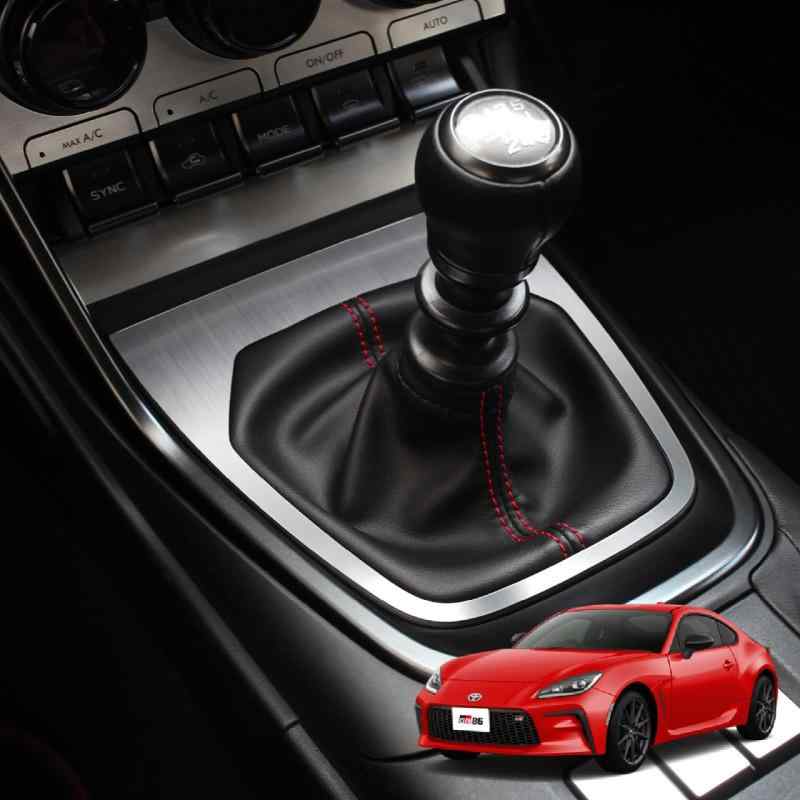 BARZA GR86 専用 シフトレバーベゼル MT車専用 ヘアライン調 内装カスタムパーツ ZN8対応 車種専用 日本製