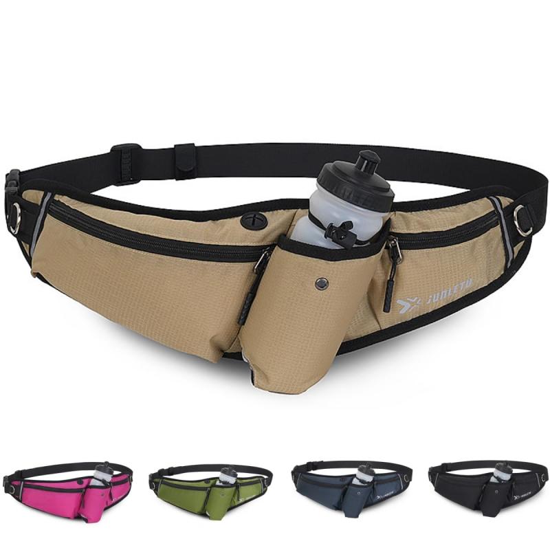 ランニングポーチ ランニングバッグ ペットボトル 揺れにくい レディース メンズ ウエストバッグ 斜めがけバッグ ボトルポーチ 軽量 防水 通気 大容量 ジョギング ウォーキング アウトドア
