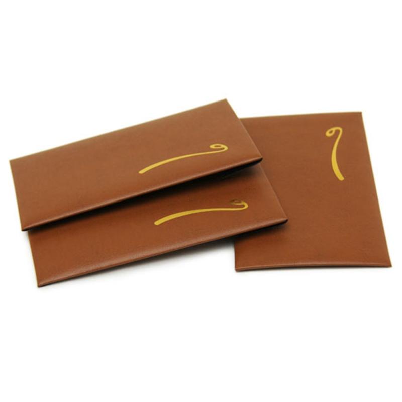 お手入れいらずのリサイクルレザーぽち袋