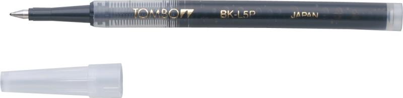 トンボ 水性ボールペン替芯 0.5mm黒×10本 BK-L5P33