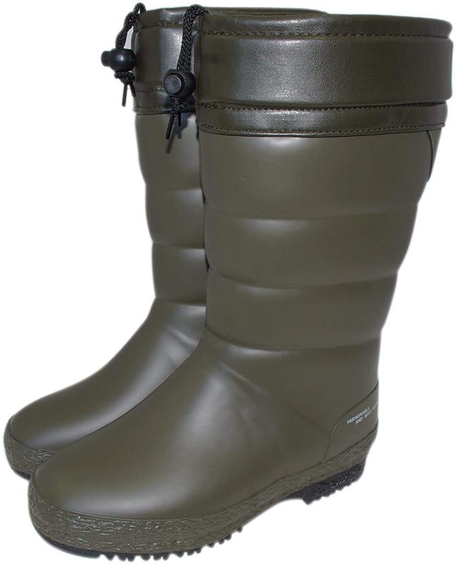 第一ゴム フレッシュW50 ピンスパイク付きレディース防寒帽滑長靴 カーキ(70) 24.0cm 3E