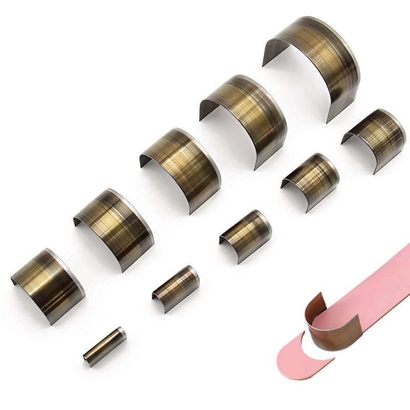 エンドポンチ ポンチ レザークラフト用カッター 角落とし＆端仕上げ 10サイズセット 手作業向け