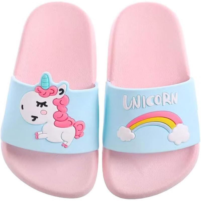 Rakuten - [SAKEY] スリッパ キッズ 子供 夏用 ルームシューズ 男の子 女の子 滑り止め 抗菌衛生 前開き 通気 洗える 柔らかい 歩きやすい かわいい サンダル お風呂 室内履き ベランダ 浴室 来客用