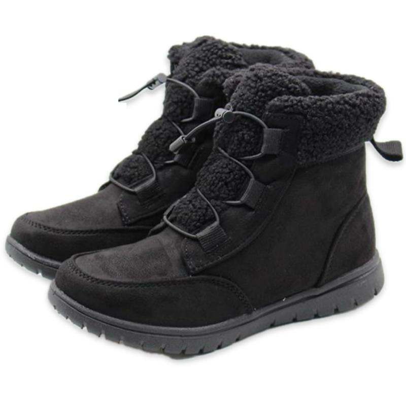 North Date(ノースデート) レディース Wグリップボアバンジーブーツスノーブーツ