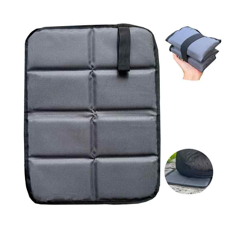 YACOTOERI 折りたたみクッション 厚手 1.0cm オックスフォード生地 座布团アウトドア スポーツ 軽量 防水 防湿 持ち運びが容易 登山 キャンプ 運動会 花見 スポーツ観戦 通勤