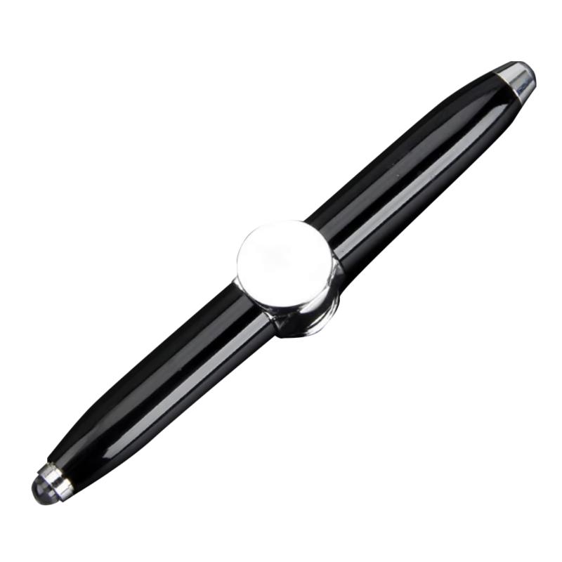 PLEAVIT ペン回し 光る スピナーペン ジャイロペン そわそわペン スピナーペン 練習 ストレス解消 子供 大人 文房具 ハンドスピナー
