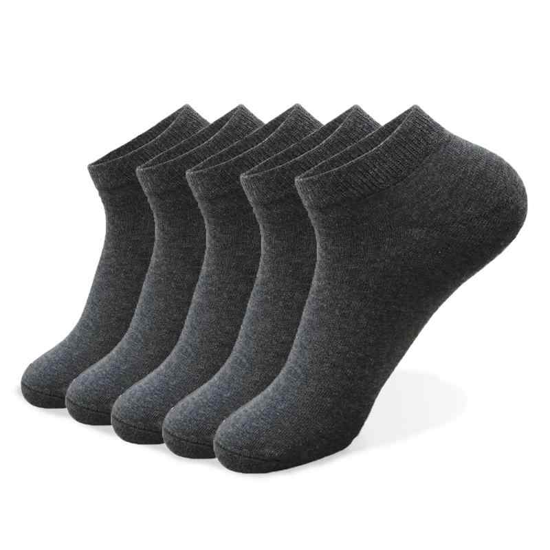 [Josnown] 靴下 レディースくるぶし 5足セット 高級綿 吸汗防臭 ショートソックス アンクル スポーツソックス 22.0-25.0cm