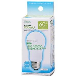 樂天商城 - オーム電機 電球形蛍光灯 エコデンキュウ A形 E26 60形相当 昼光色
