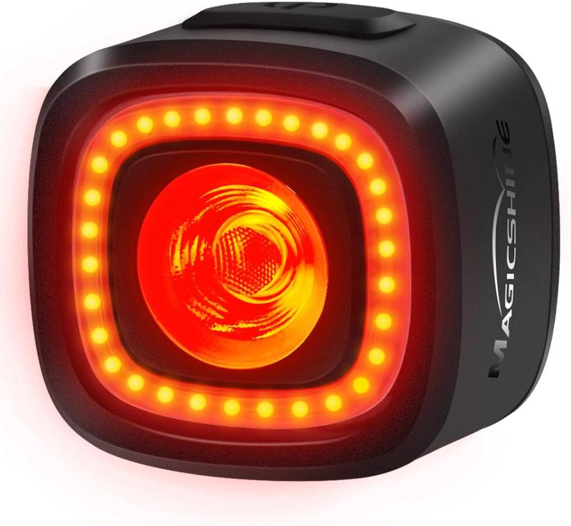 Magicshine SEEMEE 150 V2.0 自転車用 テールライト リアバイクライト150ルーメン USB C充電式 IPX6 防水 自転車テールライト 夜間ライディング用 スマートサイクリング セーフティバイクテールライト