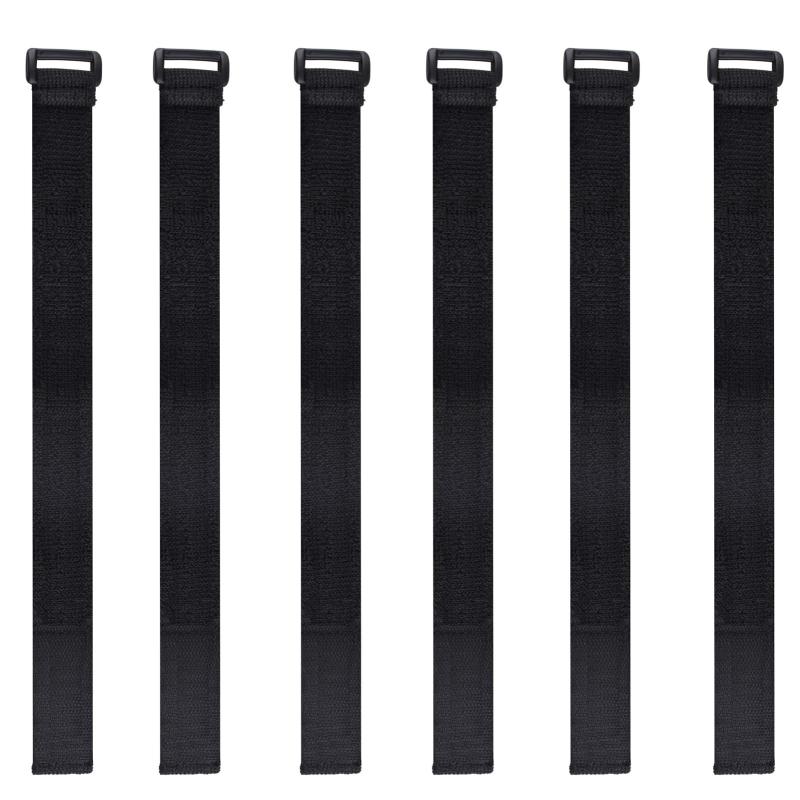 Azarxis 荷締めベルト 伸縮ゴムバンド マジックテープ式 固定ベルト 結束バンド 伸縮性 アームガーター 梱包 収納 引っ越し キャンプ 屋内 屋外