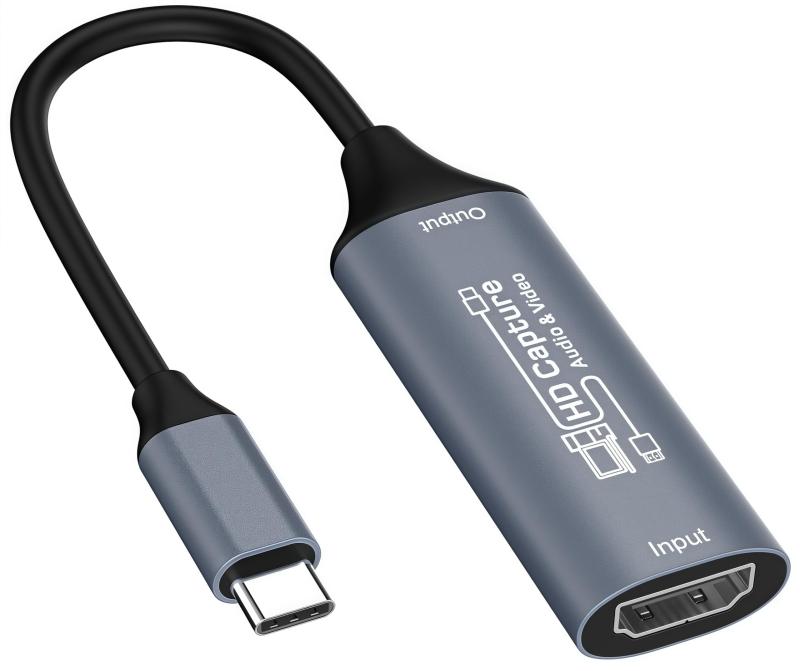 キャプチャーボード switch対応 USB HDMI 変換アダプタ HD画質1080P/4Kパススルー機能 HDMI ビデオキャプチャー ゲーム/ビデオ録画/ライブ配信用キャプチャー ボード 電源不要 小型軽量 低遅延 PS5/PS