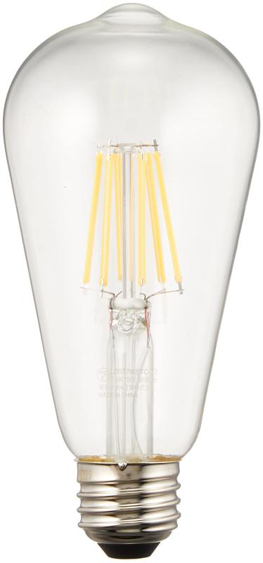東京メタル工業 LED電球 LDST7WSTC-T2 エジソンランプ LDST7WSTC-T2