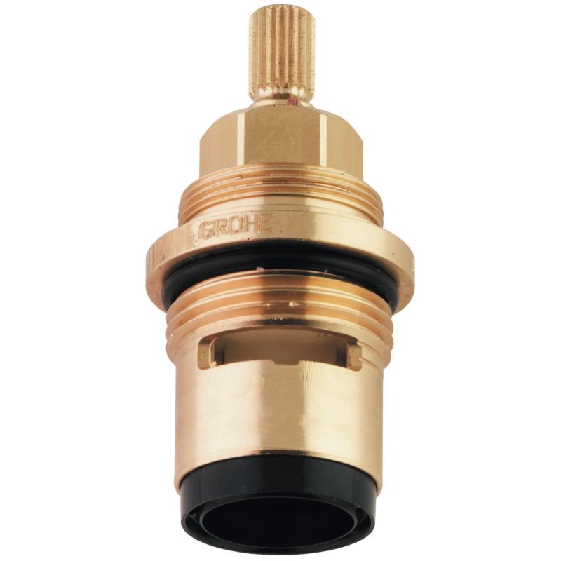 45887000 Grohe セラミックカートリッジ3/4インチウォールマウントバルブとローマンタブ用90度左閉じ3/4インチの壁掛けバルブとローマンタブ用。1パック入り。90度左閉じモデル番号: 45 887 000