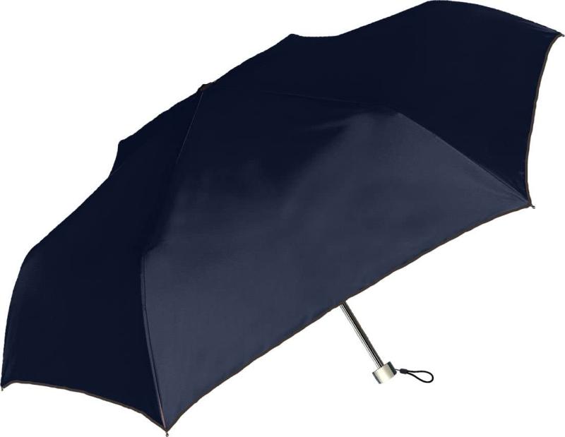 Rakuten - 中谷-傘 中谷 晴雨兼用折傘 メンズ日傘 ネイビー 無地 【