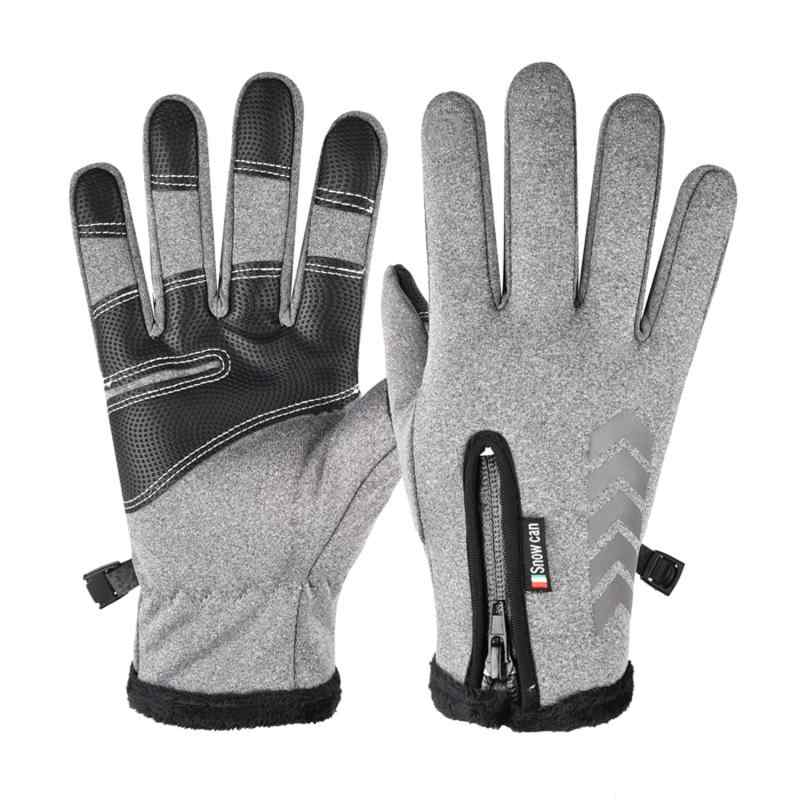 Hsdvdva 防寒手袋 アウトドアグローブ 自転車手袋 冬用 サイクリンググローブ 保温 防風 滑り止め 裏起毛 スマホ対応 メンズ レディース スポーツ手袋 ランニング バイク 登山 スキー 作業