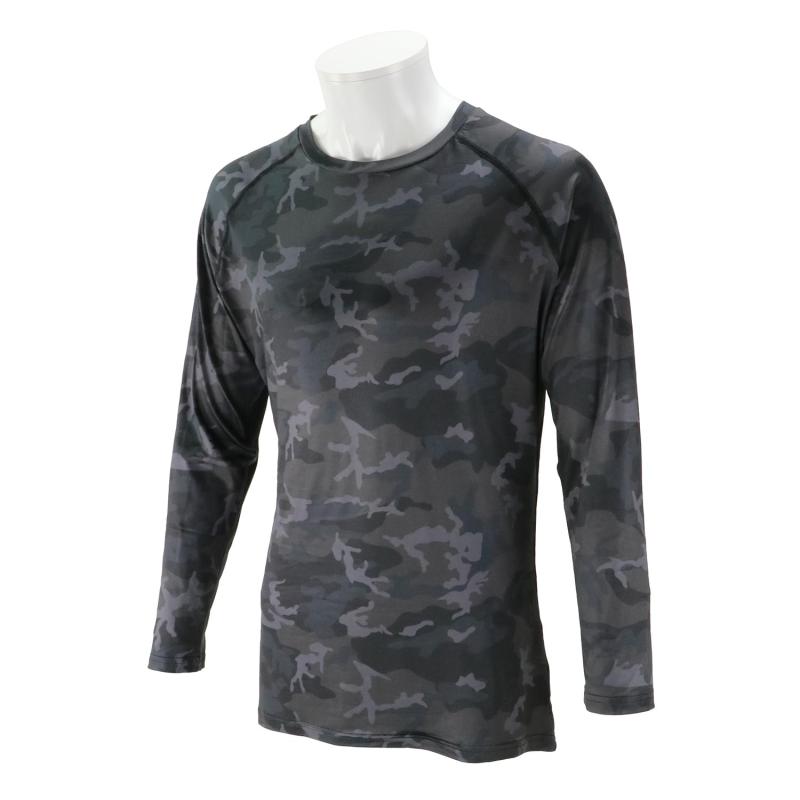 [エスケー11] アンダーシャツ HEAT アルミギア ロングクルーネック