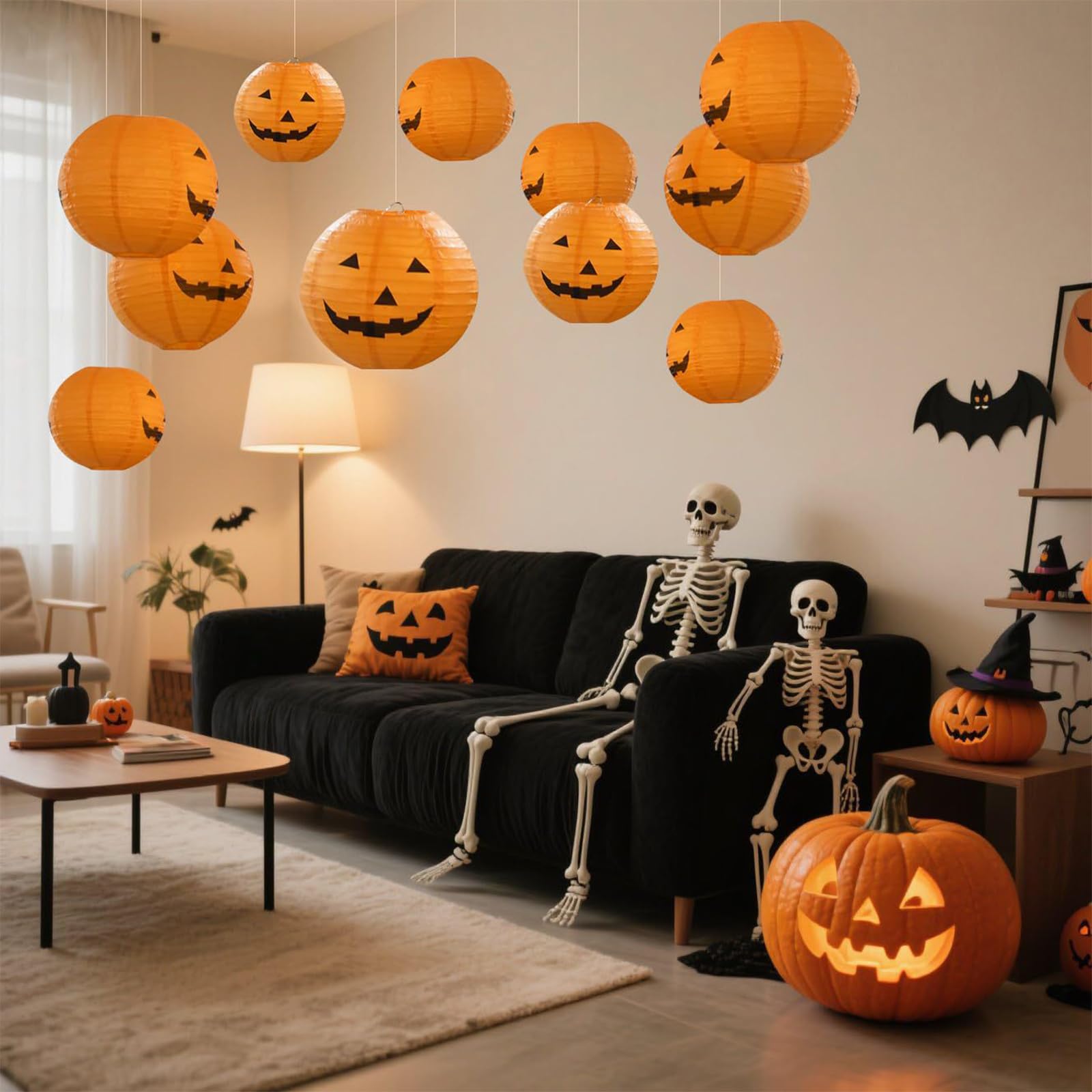 selectableの【送料無料】ハロウィン提灯｜アングル3
