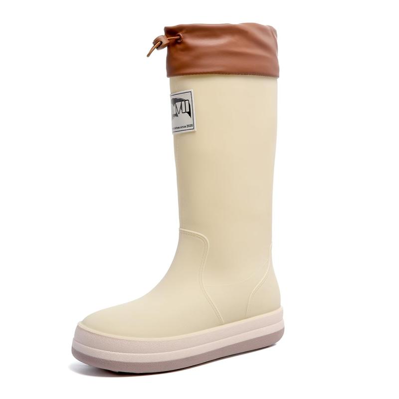 [LINKTOR] リンクター レインブーツ 完全防水 折りたたみ式 軽量 防滑 ドローコード付き 収納袋付属 ハイキング 雨や雪対策 庭仕事