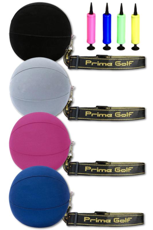 PrimeGolf ゴルフ練習器具 キャンディーボール 練習グッズ 基礎練習 ボディターン スイング トレーニング用品・PrimeGolf（プライムゴルフ）オリジナルキャンディボールが登場 ・カラー4種類 ・サイズ調整可能・プライムゴルフオリジナルキャンディボールの特徴は、今までのキャンディボールに比べて圧倒的に紐の滑り感が無くなったことです。・これまでのゴルフ練習器具では、使用中に紐が滑り、何度も紐の長さ調整をしなければならなかった点を改善し圧倒的に滑りにくい紐へと改良されました。・あらゆる練習器具の中でも、基本中の基本であるこの練習方法は、昔から長く受け継がれ今でもゴルフの基礎練習として残っている方法です。・腕の間に挟み、体と手がバラバラにならないように練習したり、ボディターンの練習をしたり、フェイス面のローテーションの練習をしたり等、意識して練習できる方法が山ほどあります。