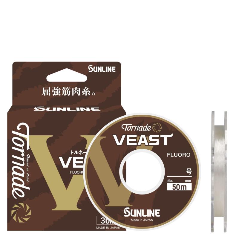 樂天商城 - サンライン(SUNLINE) 磯釣り用ハリス フロロライン トルネード ビースト (Tornade VEAST) ナチュラルクリア